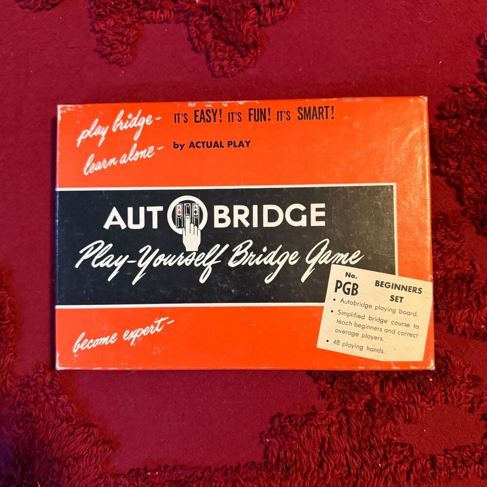 Autobridge Play-Yourself Bridge Game Beginners & Advanced Sets Complete